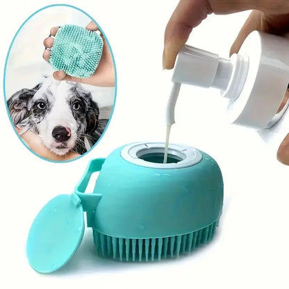 Pet Hair Removal Comb - One-Click Cleaning Grooming Brush for Dogs and Cats, Deshedding Tool and Accessories