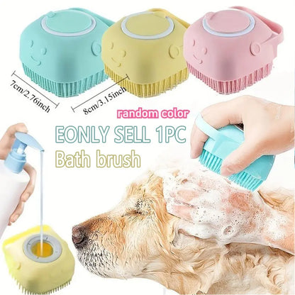 Pet Hair Removal Comb - One-Click Cleaning Grooming Brush for Dogs and Cats, Deshedding Tool and Accessories