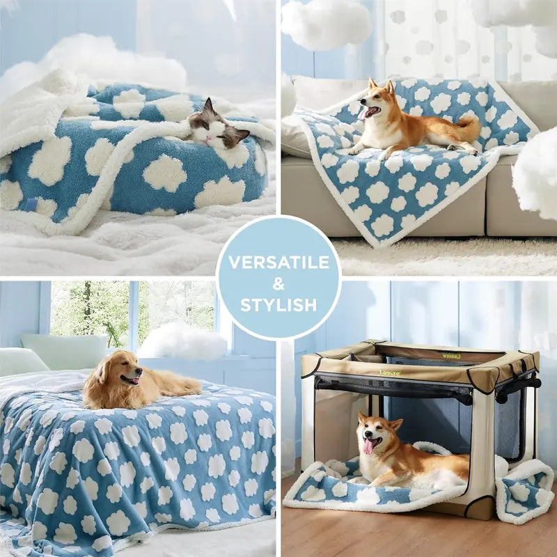 Lesure Waterproof Pet Blanket - Dual-Sided Design for Couch Protection