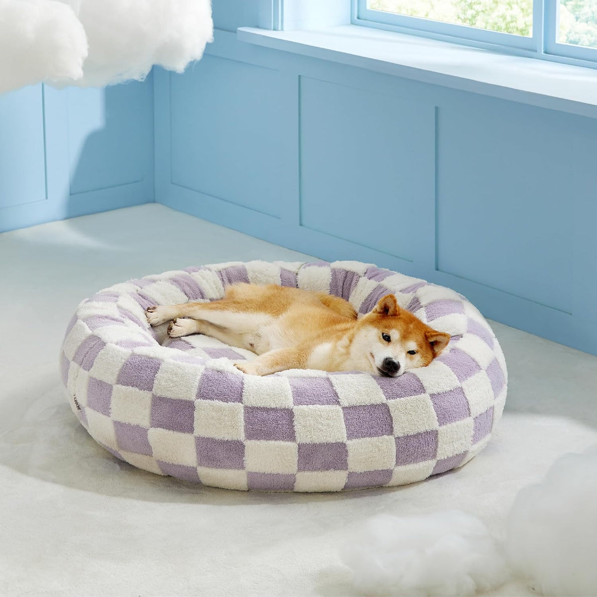 Calming Donut Washable Pet Bed